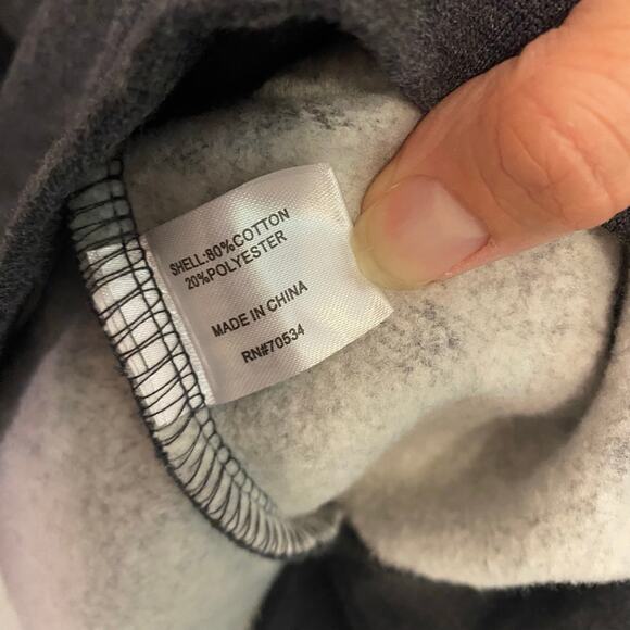 Orvis Mens Dark Gray Pullover Sweater Outdoor Casual Thick Fall Size Medium - Picture 6 of 15